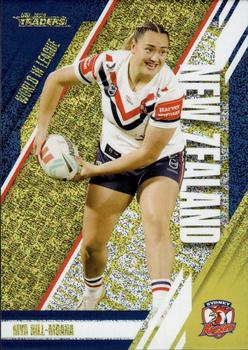 2024 NRL Traders Titanium - World In League Gold #WLG24 Mya Hill-Moana Front